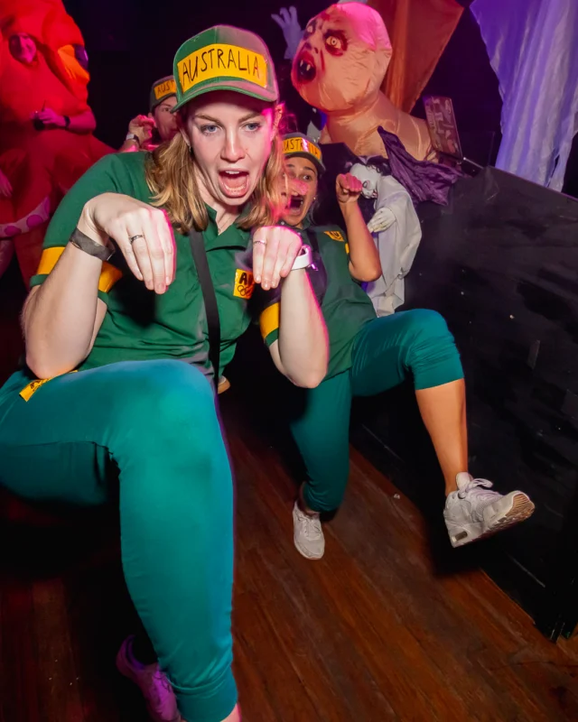Hot Mess Halloween 2024 @ The Basement - Kimber was the DJ - Pics: @hellacurious for @ohsnapkid