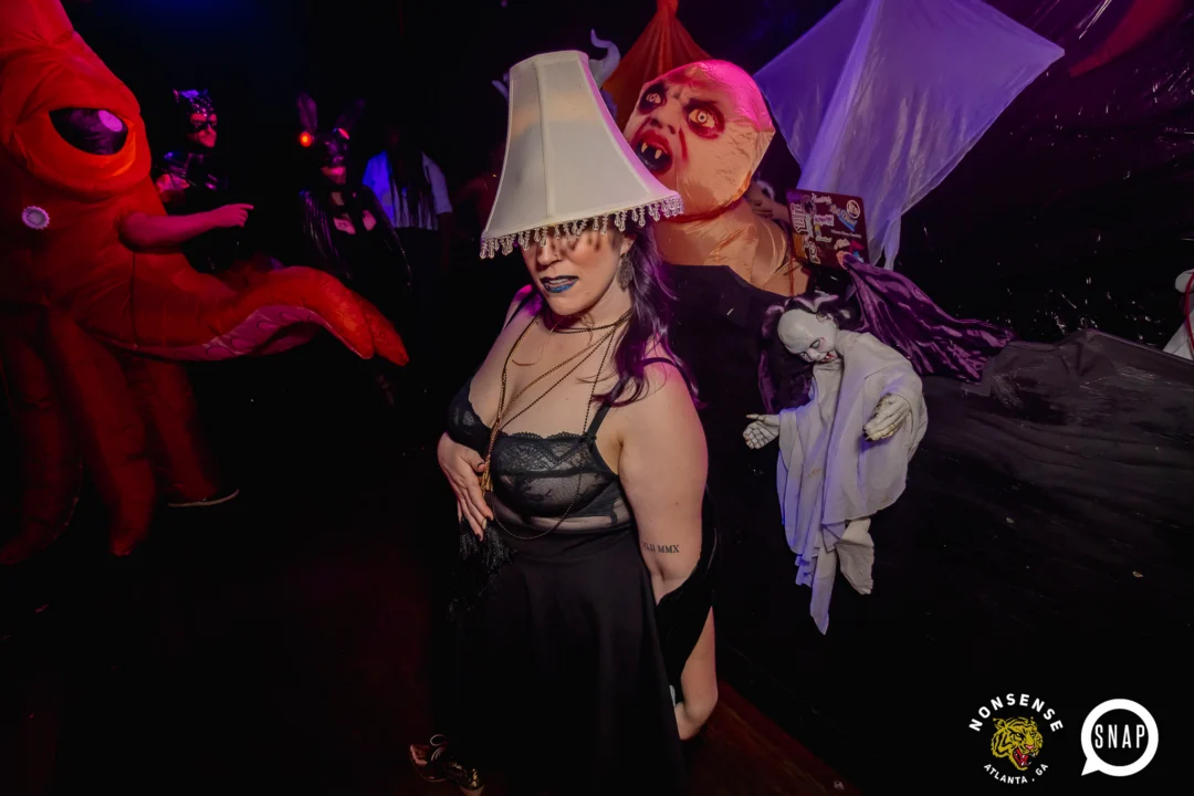 Hot Mess Halloween 2024 @ The Basement - Kimber was the DJ - Pics: @hellacurious for @ohsnapkid