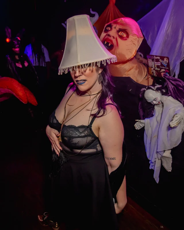Hot Mess Halloween 2024 @ The Basement - Kimber was the DJ - Pics: @hellacurious for @ohsnapkid