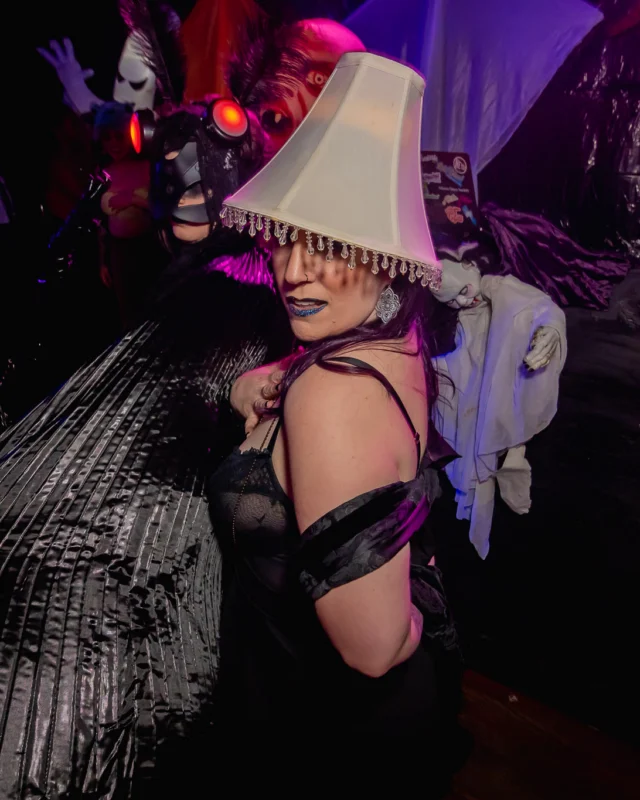 Hot Mess Halloween 2024 @ The Basement - Kimber was the DJ - Pics: @hellacurious for @ohsnapkid