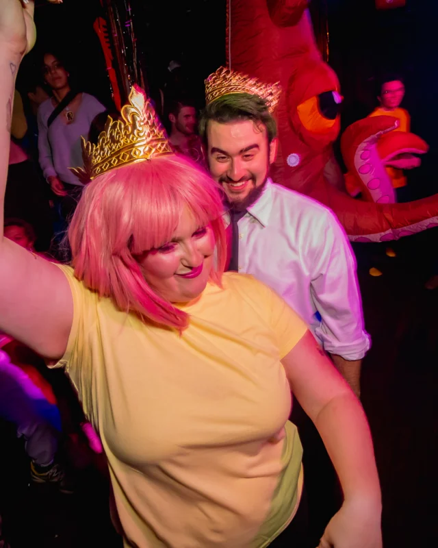 Hot Mess Halloween 2024 @ The Basement - Kimber was the DJ - Pics: @hellacurious for @ohsnapkid