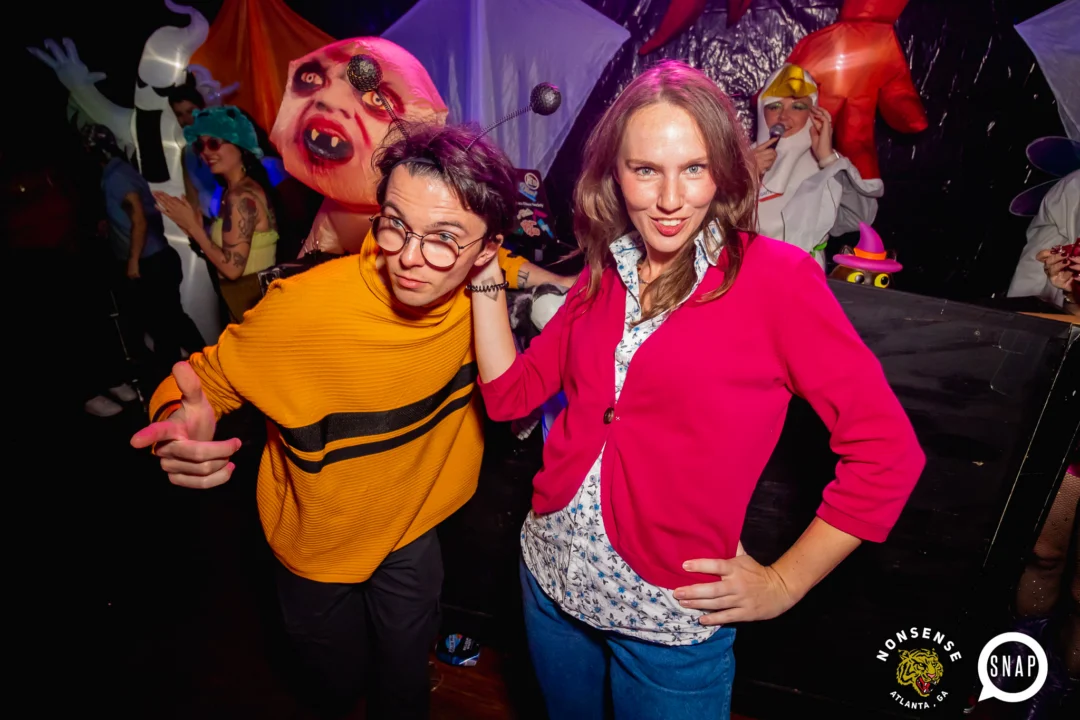Hot Mess Halloween 2024 @ The Basement - Kimber was the DJ - Pics: @hellacurious for @ohsnapkid