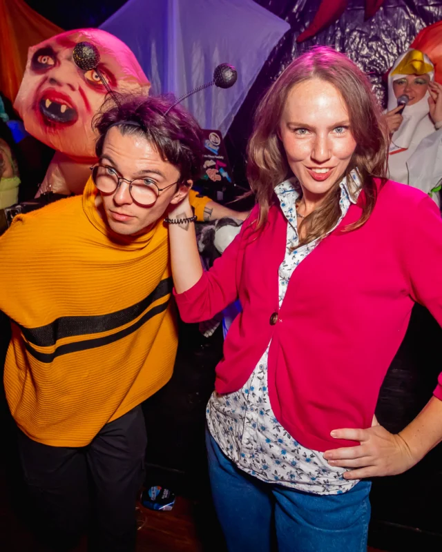 Hot Mess Halloween 2024 @ The Basement - Kimber was the DJ - Pics: @hellacurious for @ohsnapkid