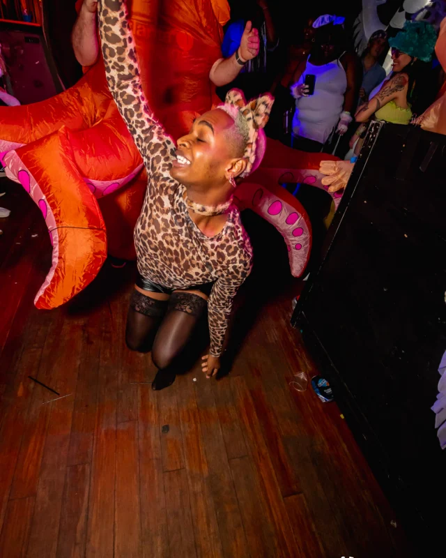 Hot Mess Halloween 2024 @ The Basement - Kimber was the DJ - Pics: @hellacurious for @ohsnapkid