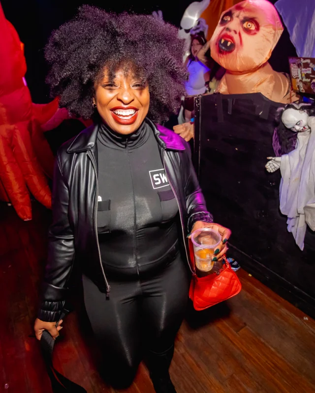 Hot Mess Halloween 2024 @ The Basement - Kimber was the DJ - Pics: @hellacurious for @ohsnapkid