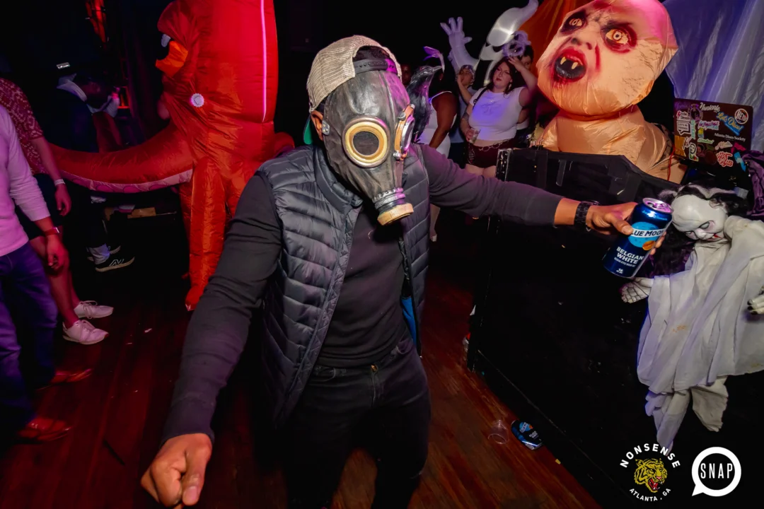 Hot Mess Halloween 2024 @ The Basement - Kimber was the DJ - Pics: @hellacurious for @ohsnapkid