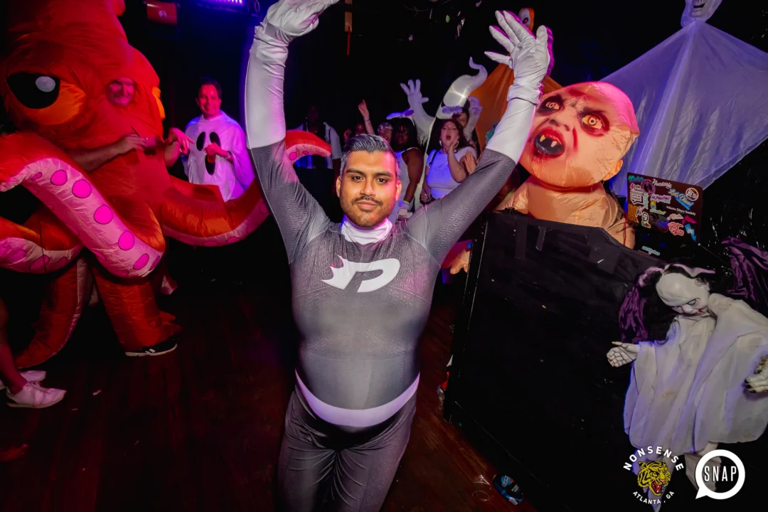 Hot Mess Halloween 2024 @ The Basement - Kimber was the DJ - Pics: @hellacurious for @ohsnapkid