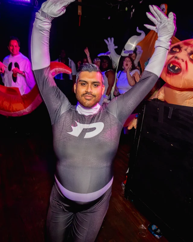 Hot Mess Halloween 2024 @ The Basement - Kimber was the DJ - Pics: @hellacurious for @ohsnapkid