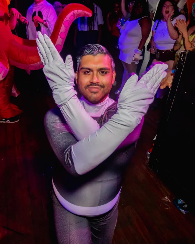Hot Mess Halloween 2024 @ The Basement - Kimber was the DJ - Pics: @hellacurious for @ohsnapkid