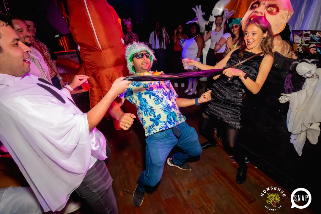 Hot Mess Halloween 2024 @ The Basement - Kimber was the DJ - Pics: @hellacurious for @ohsnapkid