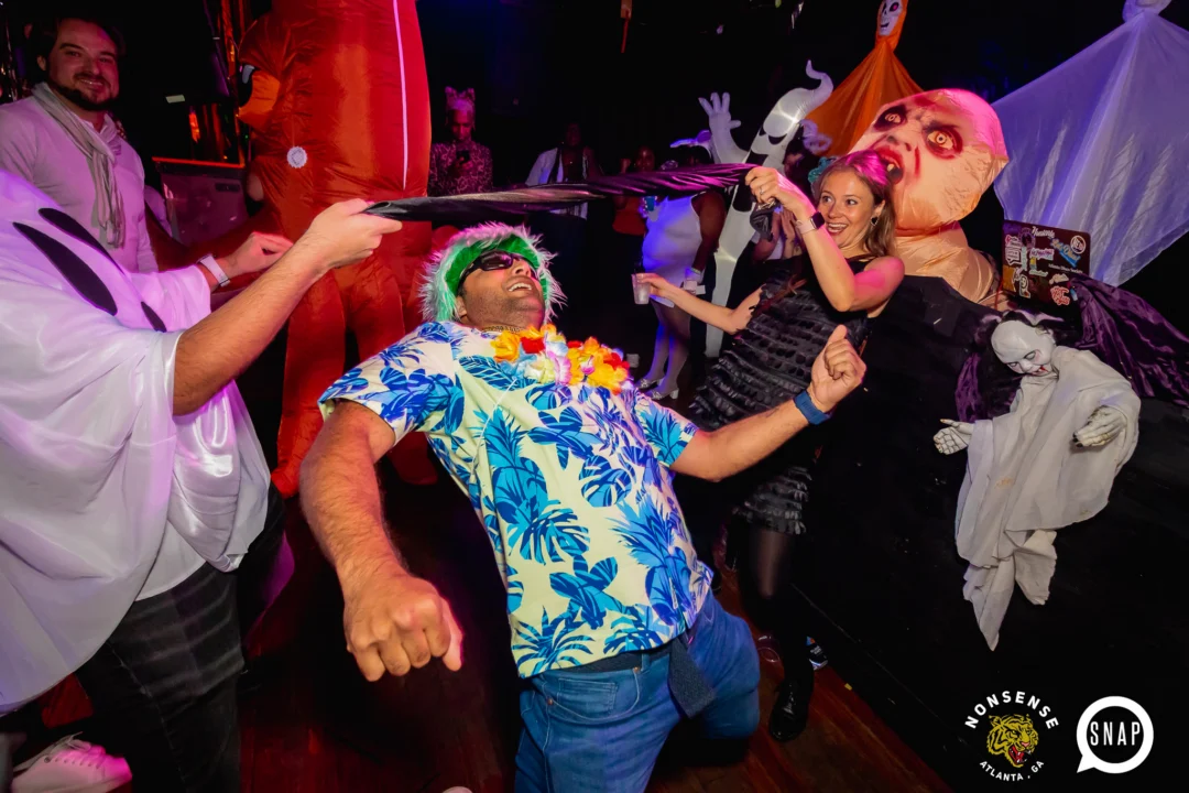Hot Mess Halloween 2024 @ The Basement - Kimber was the DJ - Pics: @hellacurious for @ohsnapkid