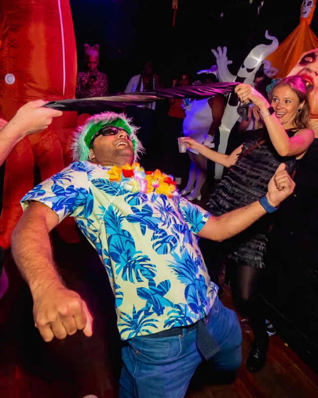 Hot Mess Halloween 2024 @ The Basement - Kimber was the DJ - Pics: @hellacurious for @ohsnapkid