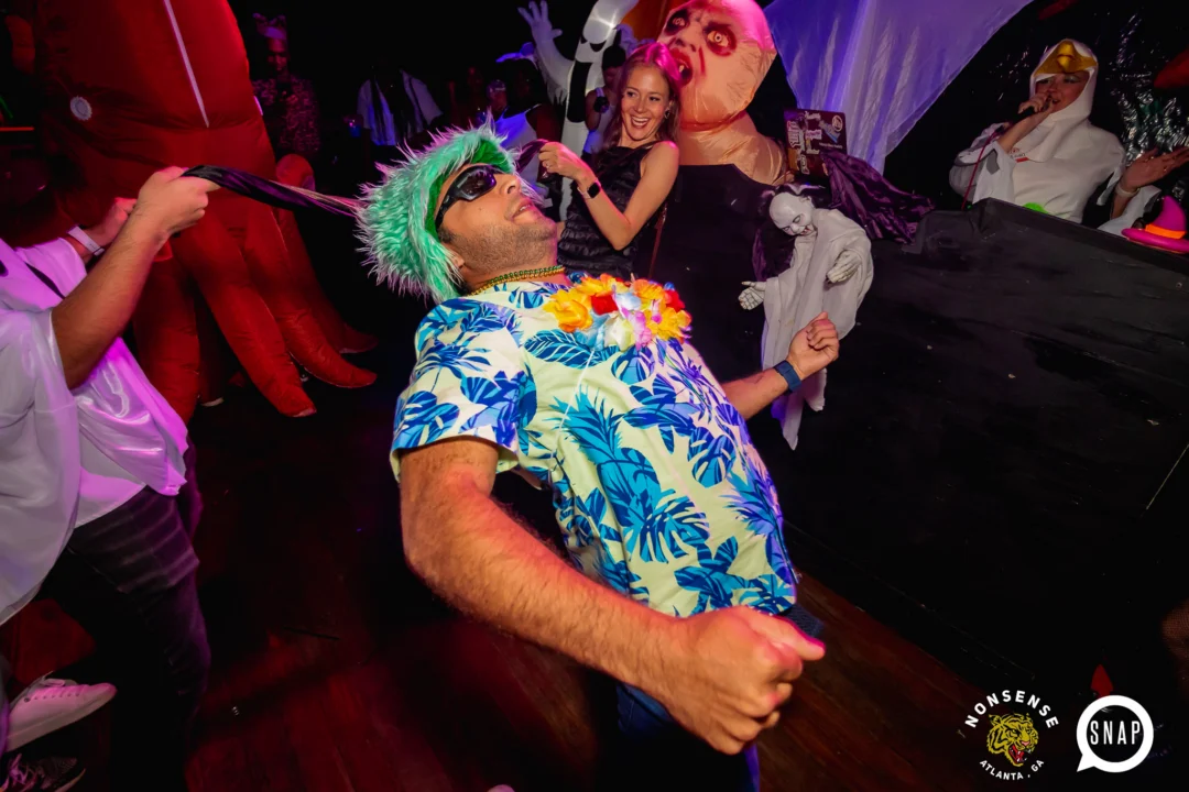 Hot Mess Halloween 2024 @ The Basement - Kimber was the DJ - Pics: @hellacurious for @ohsnapkid