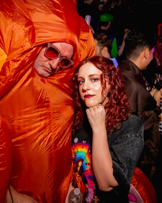 Hot Mess Halloween 2024 @ The Basement - Kimber was the DJ - Pics: @hellacurious for @ohsnapkid