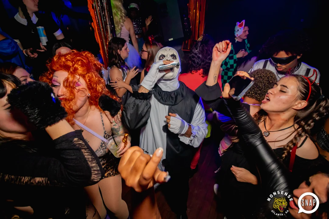 Hot Mess Halloween 2024 @ The Basement - Kimber was the DJ - Pics: @hellacurious for @ohsnapkid