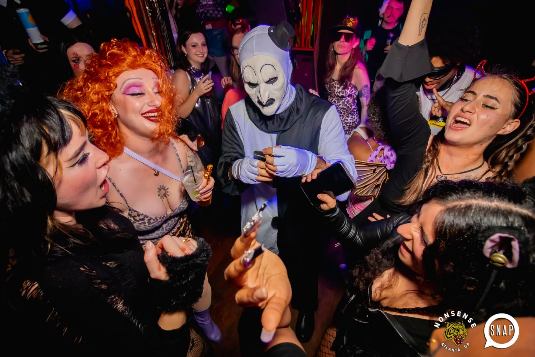 Hot Mess Halloween 2024 @ The Basement - Kimber was the DJ - Pics: @hellacurious for @ohsnapkid
