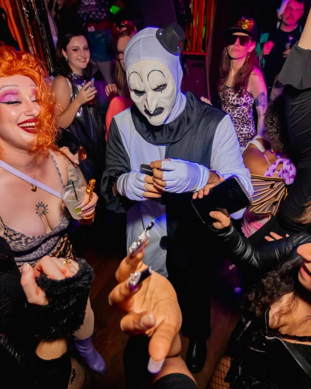 Hot Mess Halloween 2024 @ The Basement - Kimber was the DJ - Pics: @hellacurious for @ohsnapkid