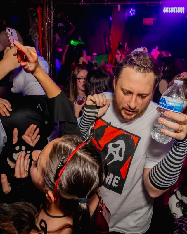 Hot Mess Halloween 2024 @ The Basement - Kimber was the DJ - Pics: @hellacurious for @ohsnapkid