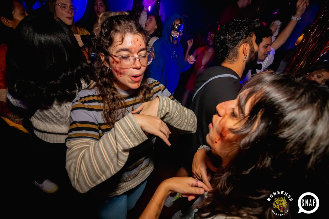 Hot Mess Halloween 2024 @ The Basement - Kimber was the DJ - Pics: @hellacurious for @ohsnapkid