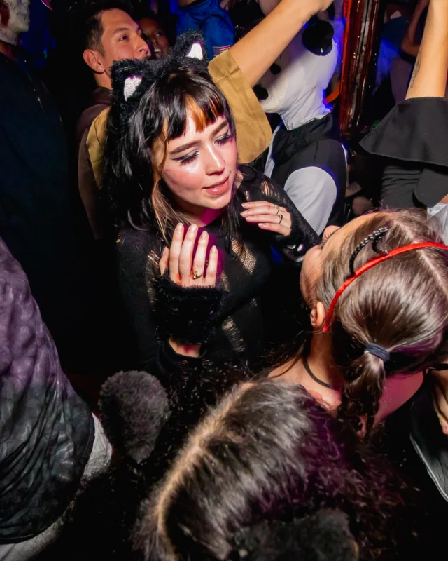 Hot Mess Halloween 2024 @ The Basement - Kimber was the DJ - Pics: @hellacurious for @ohsnapkid