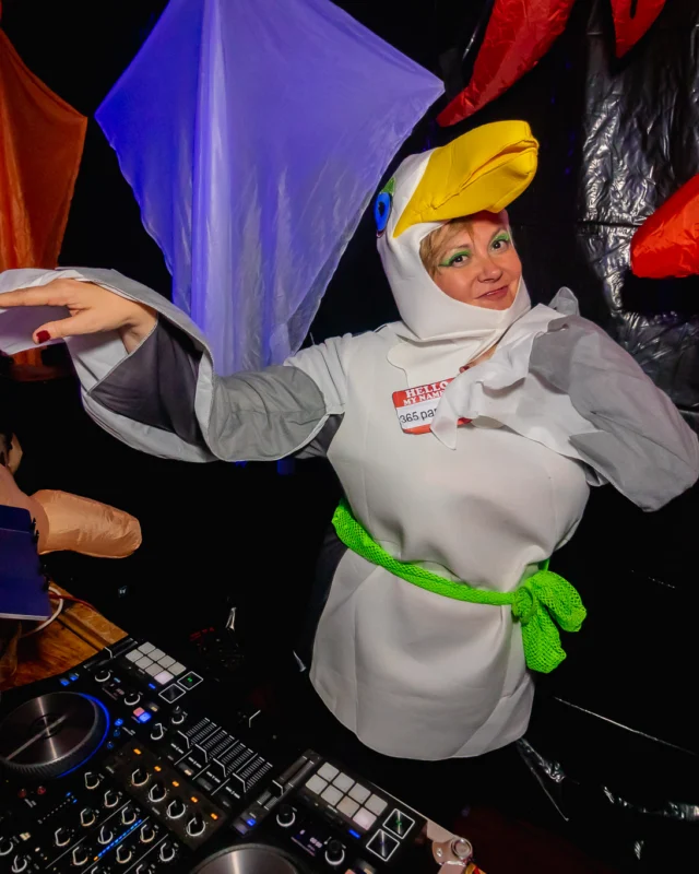 Hot Mess Halloween 2024 @ The Basement - Kimber was the DJ - Pics: @hellacurious for @ohsnapkid