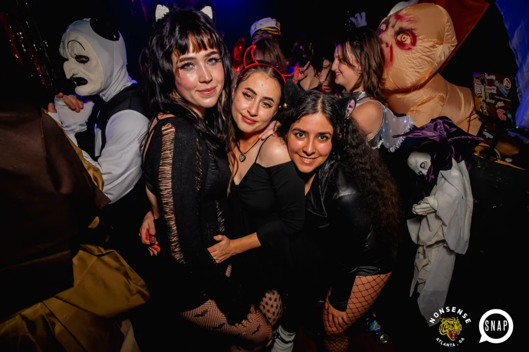 Hot Mess Halloween 2024 @ The Basement - Kimber was the DJ - Pics: @hellacurious for @ohsnapkid