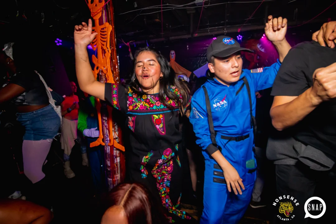 Hot Mess Halloween 2024 @ The Basement - Kimber was the DJ - Pics: @hellacurious for @ohsnapkid