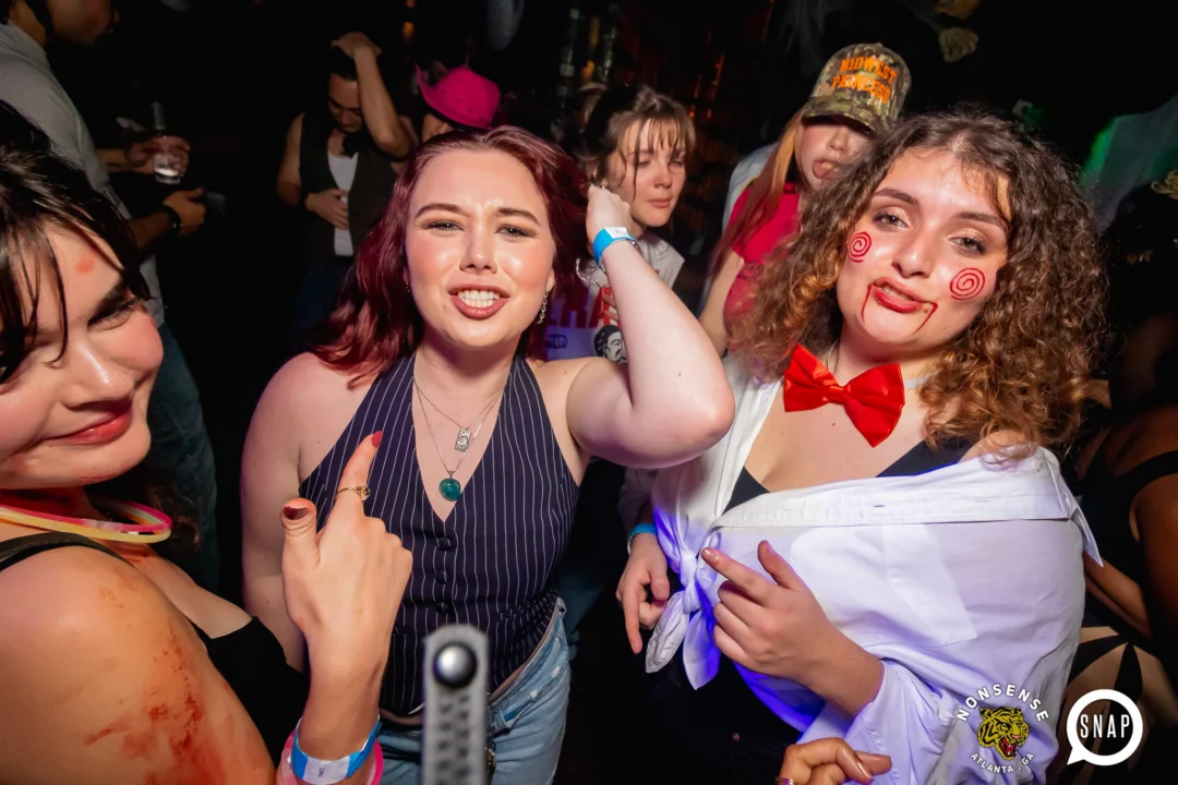 Hot Mess Halloween 2024 @ The Basement - Kimber was the DJ - Pics: @hellacurious for @ohsnapkid
