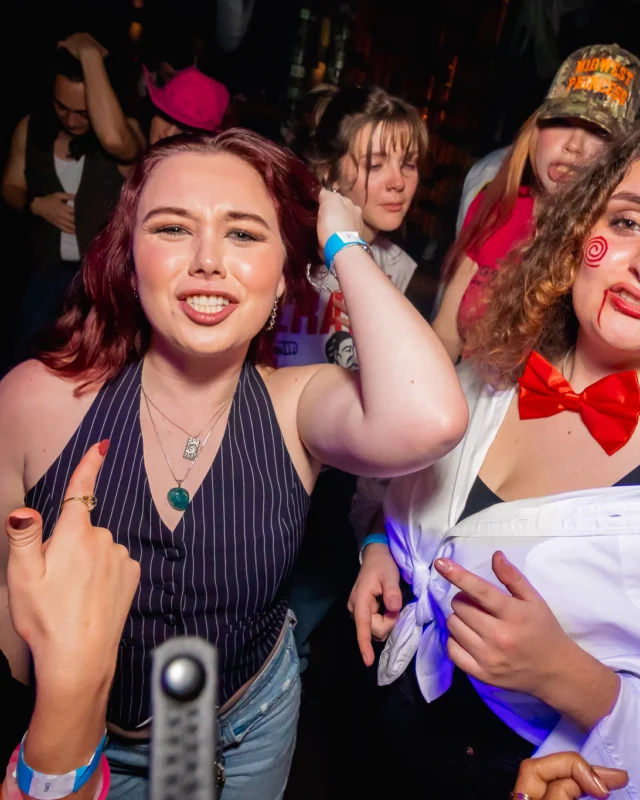 Hot Mess Halloween 2024 @ The Basement - Kimber was the DJ - Pics: @hellacurious for @ohsnapkid