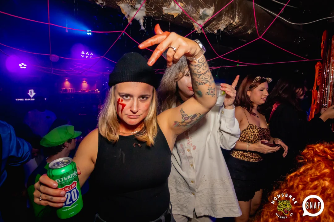 Hot Mess Halloween 2024 @ The Basement - Kimber was the DJ - Pics: @hellacurious for @ohsnapkid