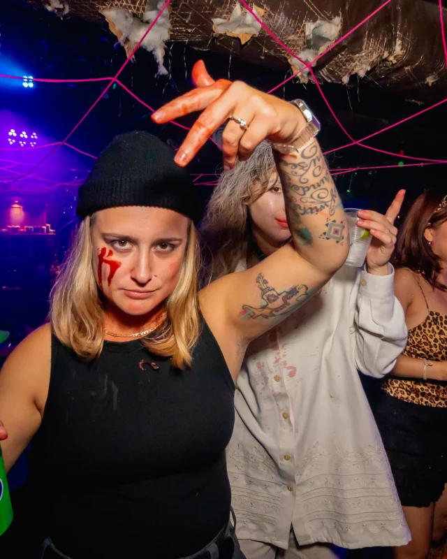 Hot Mess Halloween 2024 @ The Basement - Kimber was the DJ - Pics: @hellacurious for @ohsnapkid