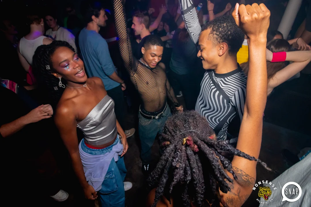 The Substance - A dance party inspired by the film - November 2024 - Kimber and NeonHorror were the DJs - Pics by @hellacurious - Decor by TAD and Scott