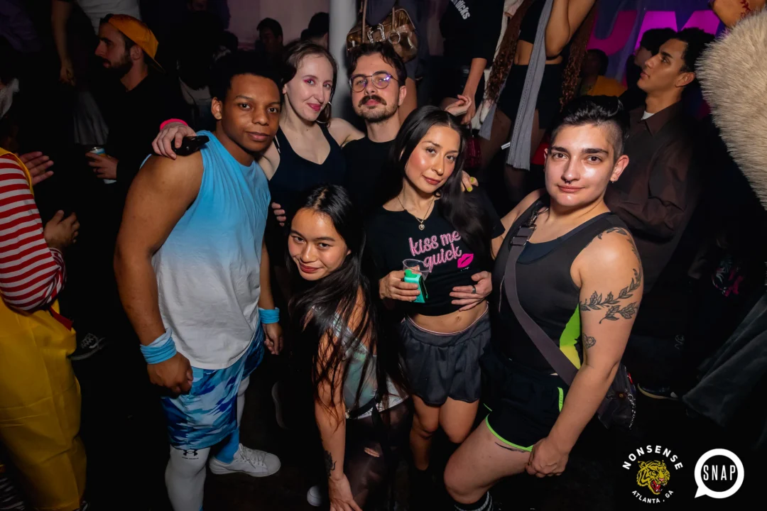 The Substance - A dance party inspired by the film - November 2024 - Kimber and NeonHorror were the DJs - Pics by @hellacurious - Decor by TAD and Scott