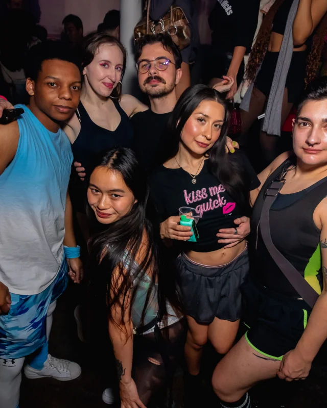 The Substance - A dance party inspired by the film - November 2024 - Kimber and NeonHorror were the DJs - Pics by @hellacurious - Decor by TAD and Scott
