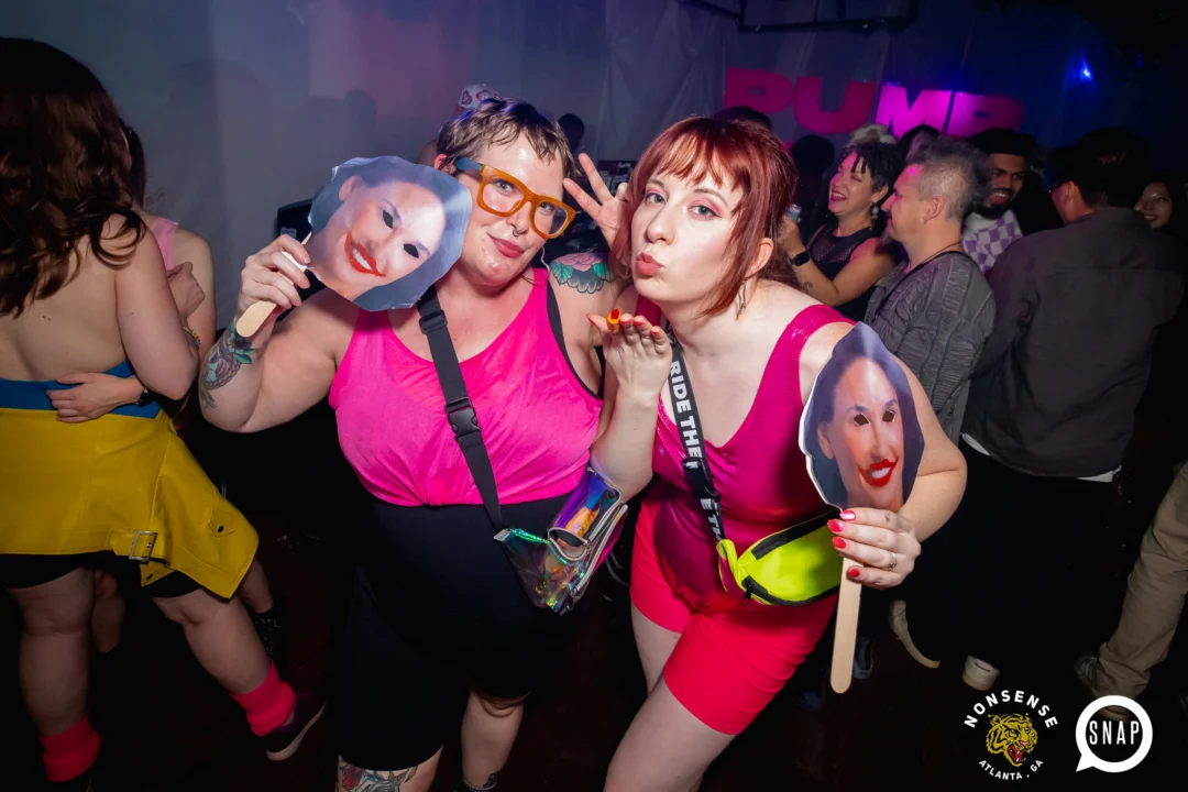The Substance - A dance party inspired by the film - November 2024 - Kimber and NeonHorror were the DJs - Pics by @hellacurious - Decor by TAD and Scott