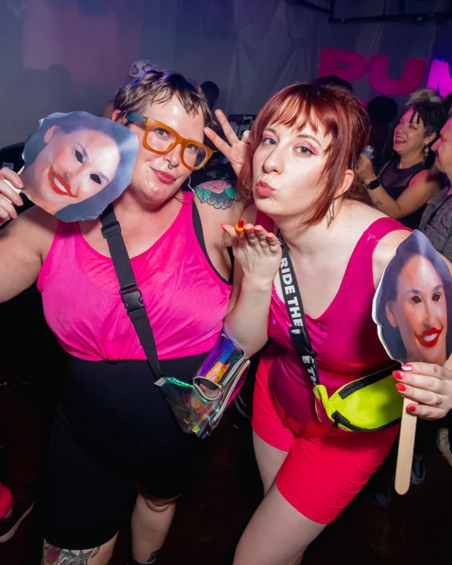 The Substance - A dance party inspired by the film - November 2024 - Kimber and NeonHorror were the DJs - Pics by @hellacurious - Decor by TAD and Scott
