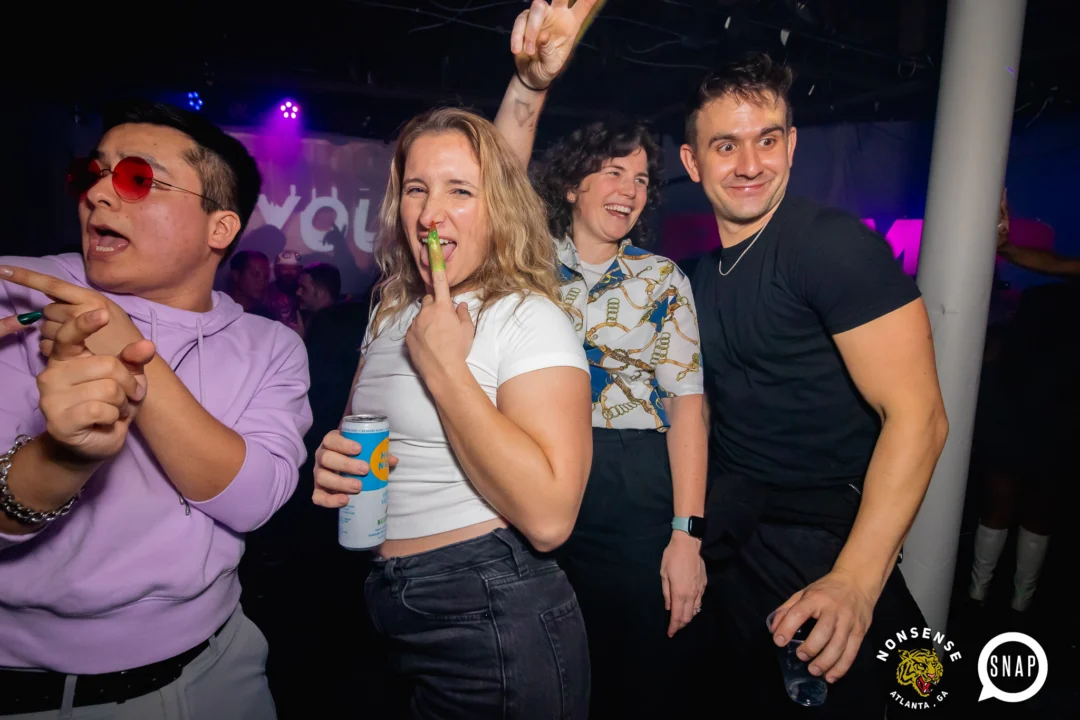 The Substance - A dance party inspired by the film - November 2024 - Kimber and NeonHorror were the DJs - Pics by @hellacurious - Decor by TAD and Scott