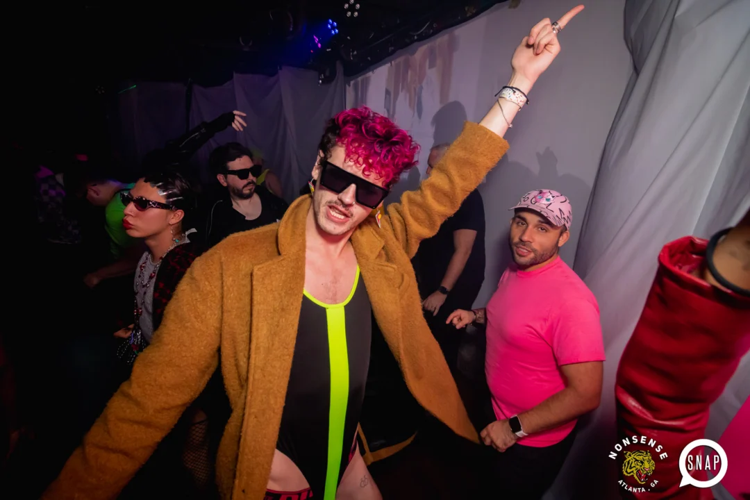 The Substance - A dance party inspired by the film - November 2024 - Kimber and NeonHorror were the DJs - Pics by @hellacurious - Decor by TAD and Scott