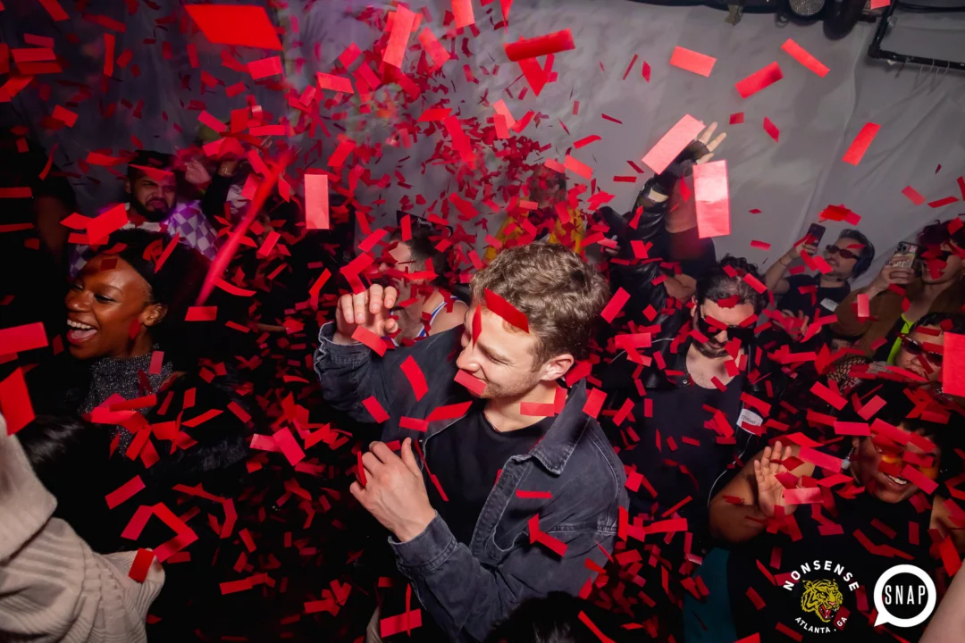 The Substance - A dance party inspired by the film - November 2024 - Kimber and NeonHorror were the DJs - Pics by @hellacurious - Decor by TAD and Scott