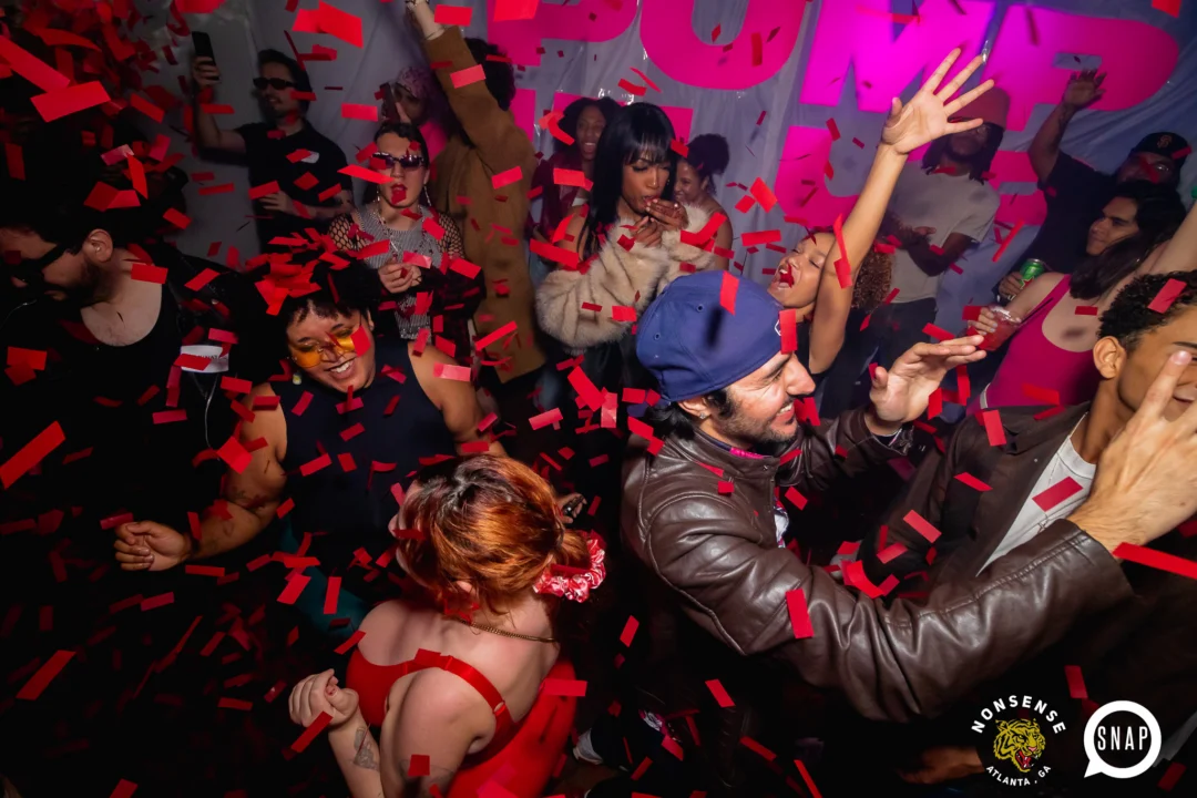 The Substance - A dance party inspired by the film - November 2024 - Kimber and NeonHorror were the DJs - Pics by @hellacurious - Decor by TAD and Scott