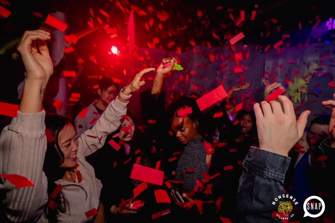 The Substance - A dance party inspired by the film - November 2024 - Kimber and NeonHorror were the DJs - Pics by @hellacurious - Decor by TAD and Scott