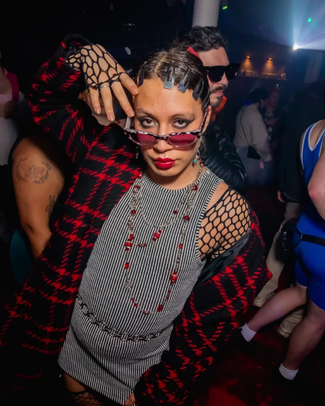 The Substance - A dance party inspired by the film - November 2024 - Kimber and NeonHorror were the DJs - Pics by @hellacurious - Decor by TAD and Scott