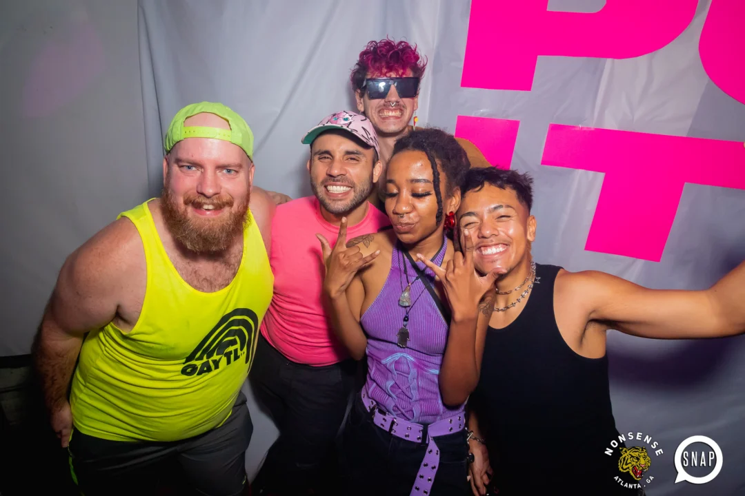The Substance - A dance party inspired by the film - November 2024 - Kimber and NeonHorror were the DJs - Pics by @hellacurious - Decor by TAD and Scott