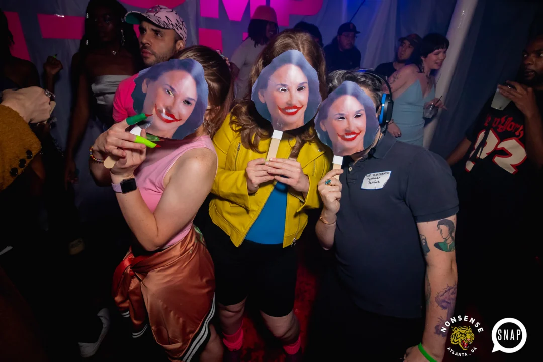 The Substance - A dance party inspired by the film - November 2024 - Kimber and NeonHorror were the DJs - Pics by @hellacurious - Decor by TAD and Scott