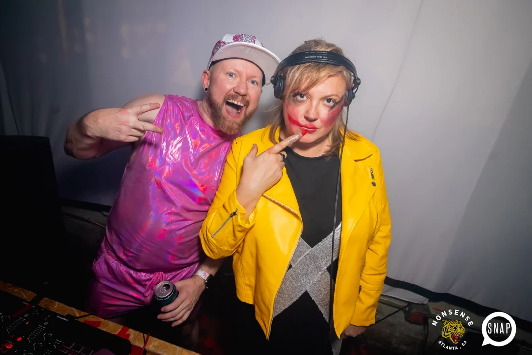 The Substance - A dance party inspired by the film - November 2024 - Kimber and NeonHorror were the DJs - Pics by @hellacurious - Decor by TAD and Scott