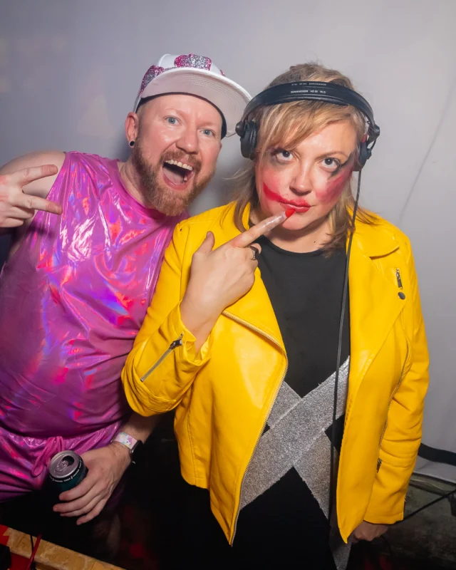 The Substance - A dance party inspired by the film - November 2024 - Kimber and NeonHorror were the DJs - Pics by @hellacurious - Decor by TAD and Scott