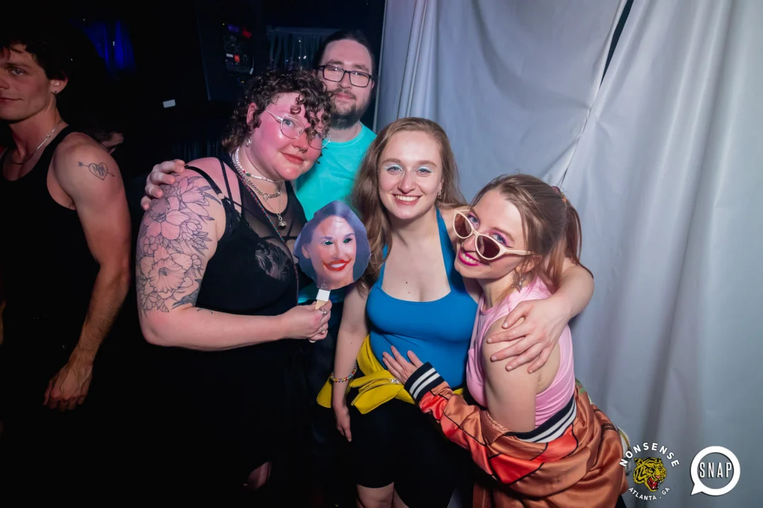 The Substance - A dance party inspired by the film - November 2024 - Kimber and NeonHorror were the DJs - Pics by @hellacurious - Decor by TAD and Scott