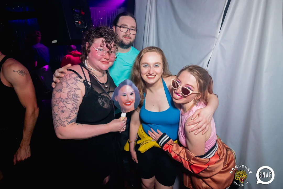 The Substance - A dance party inspired by the film - November 2024 - Kimber and NeonHorror were the DJs - Pics by @hellacurious - Decor by TAD and Scott