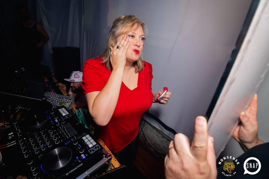 The Substance - A dance party inspired by the film - November 2024 - Kimber and NeonHorror were the DJs - Pics by @hellacurious - Decor by TAD and Scott