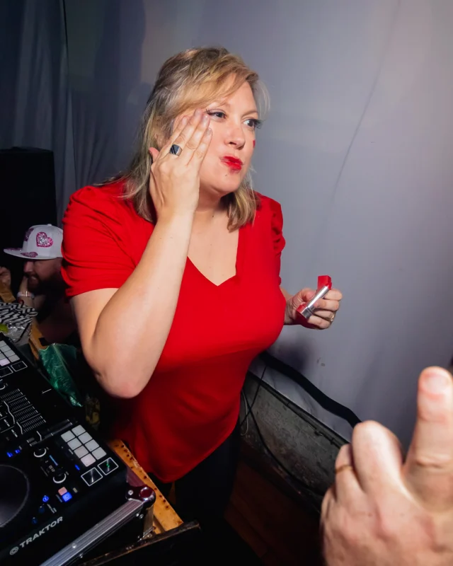 The Substance - A dance party inspired by the film - November 2024 - Kimber and NeonHorror were the DJs - Pics by @hellacurious - Decor by TAD and Scott